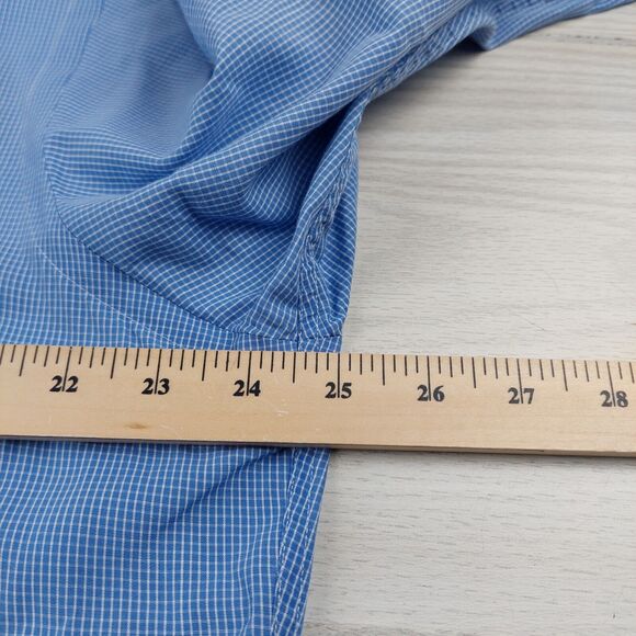 Lauren Ralph Lauren Shirt Mens 16 32/33 Long Sleeve Button Down Gingham Check - Picture 5 of 6